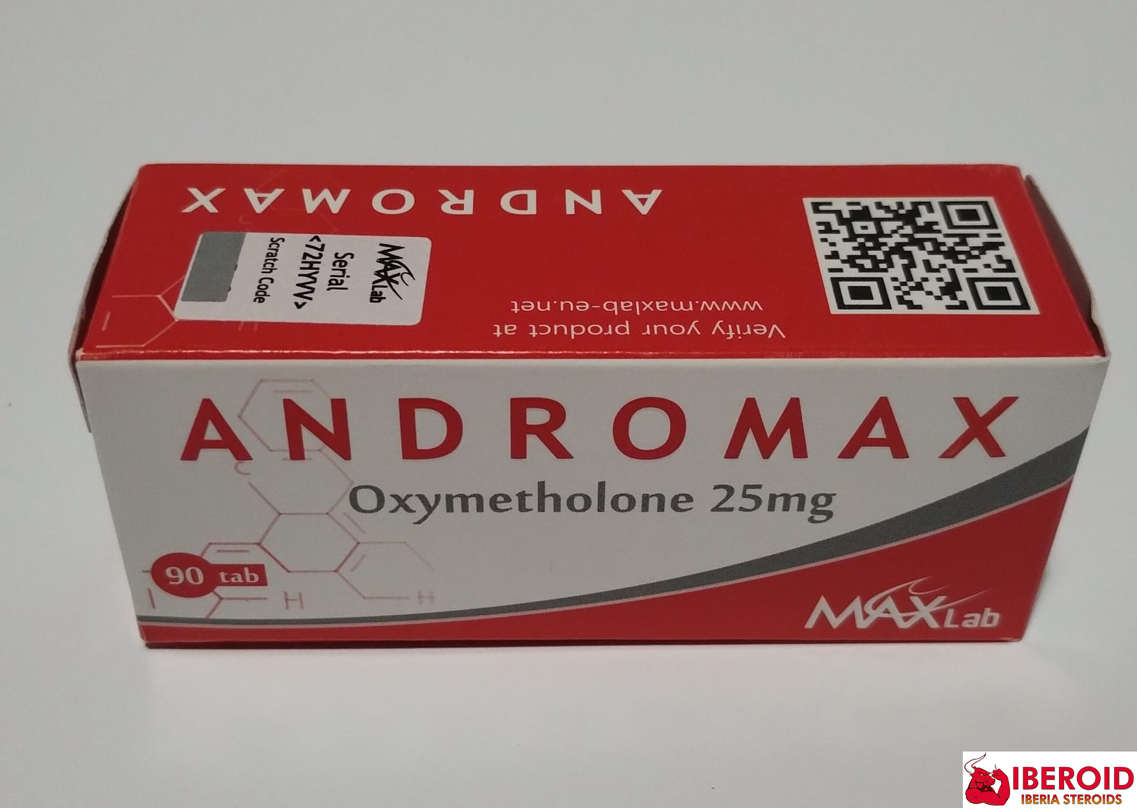 andromax max lab ANDROMAX (oxymetholone 25 mg)